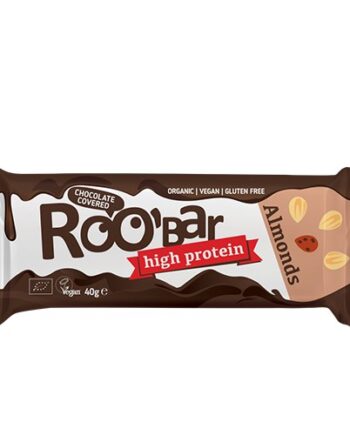 Choko Mandel Protein Økologisk Roobar 40 Gram Roobar - Roo'bar Proteinbar  - 3800233685411