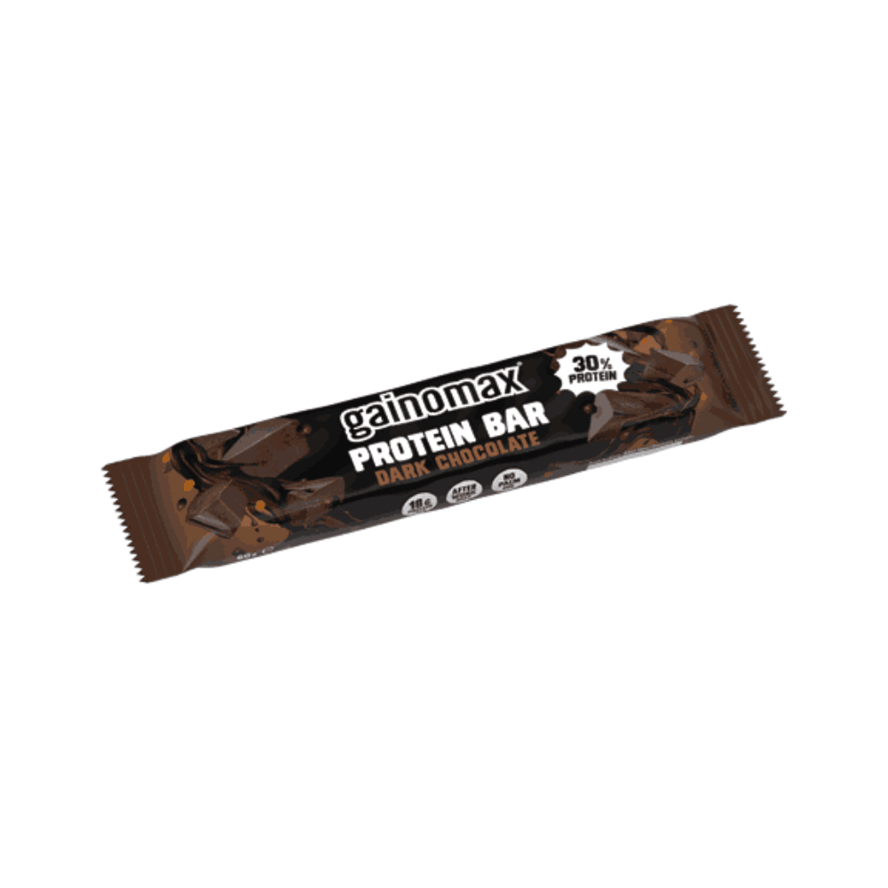 Proteinbar Dark Chocolate Protein Bar 60g Gainomax - Gainomax Proteinbar